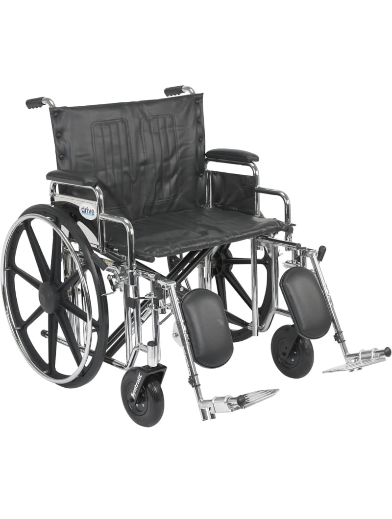 Heavy-Duty Wheelchair Rental - 24” Seat - 500 lbs Capacity for rent in Ottawa