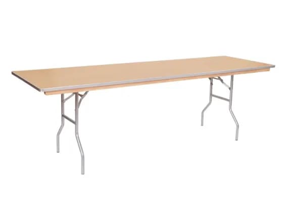 8ft Wooden Folding Table for rent in Orléans