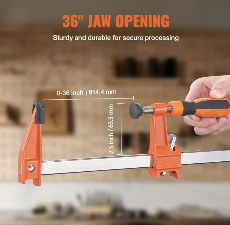 36-Inch Bar Clamps Rental – Nepean Woodworking – photo 5 in Nepean