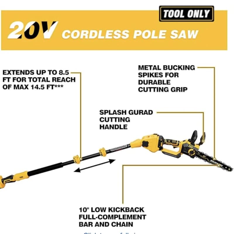Cordless Pole Saw & Chainsaw Rental – Ottawa Yard Work – photo 2 in Ottawa