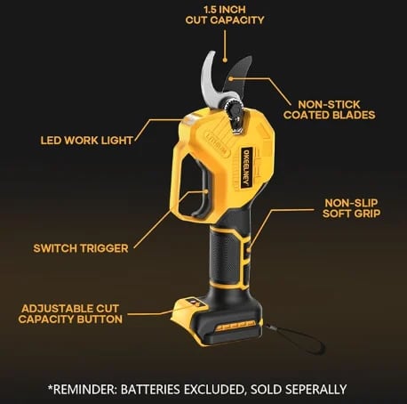 Cordless Electric Pruning Shears Rental in Ottawa – photo 2 in Ottawa