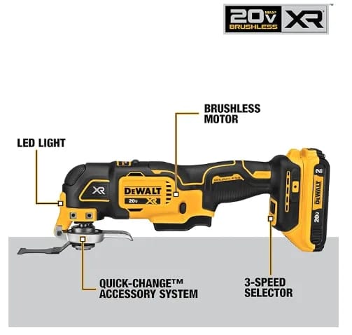 DEWALT 20V MAX XR Oscillating Tool Rental – Ottawa – photo 3 in Ottawa