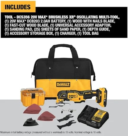 DEWALT 20V MAX XR Oscillating Tool Rental – Ottawa – photo 2 in Ottawa
