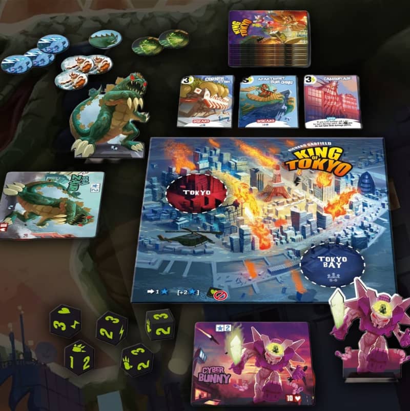 King of Tokyo Board Game – photo 3 in Shediac-Bridge