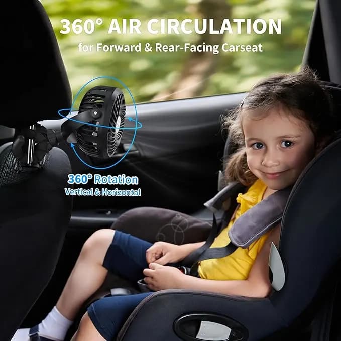 Portable Fan - clips on strollers, car seats, cribs – photo 4 in Orléans