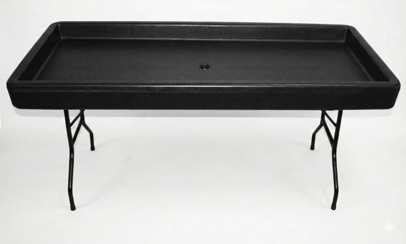 Fill N' Chill Bar Table Black - 6' x 2.5' for rent in Orléans