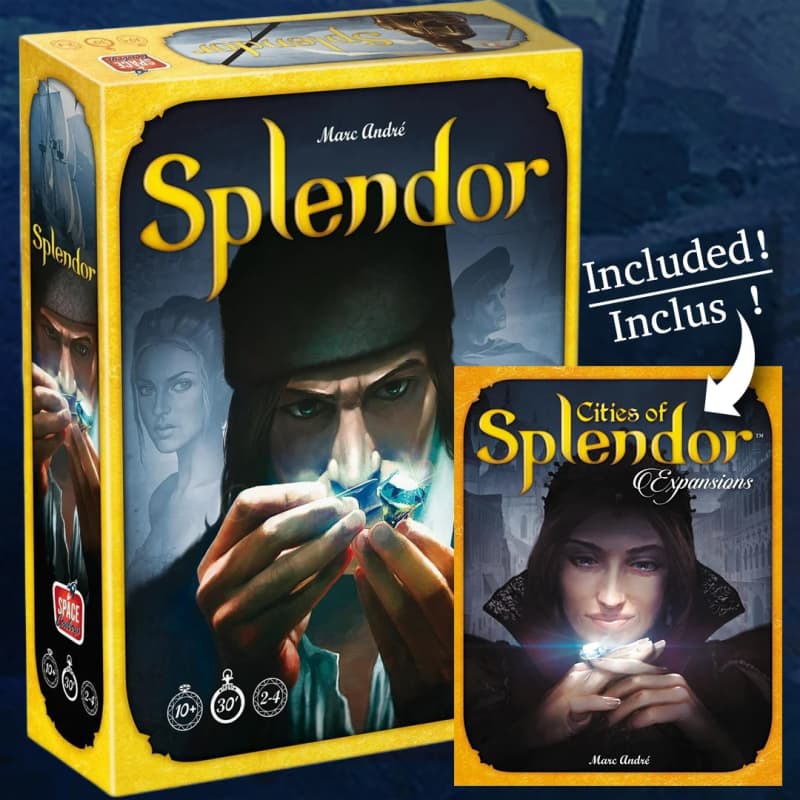 Splendor Board Game (with Cities of Splendor expansion) for rent in Shediac-Bridge