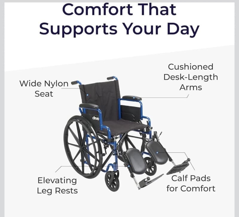 Wheelchair Rental With Leg Rests - Kemptville for rent in Kemptville