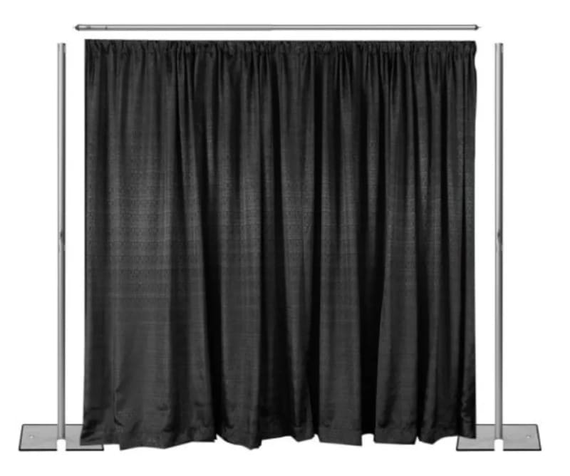 Pipe & Drape Frame -Tradeshow / Booth 8' High x 6-10' Wide – photo 2 in Arnprior