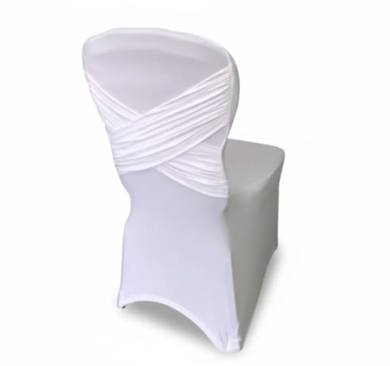 Chair Covers White Spandex - Madrid for rent in Kanata