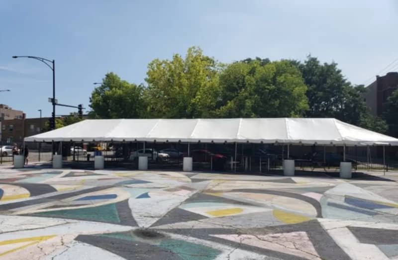 20' x 80' Frame Tent (Installed) – photo 2 in Orléans