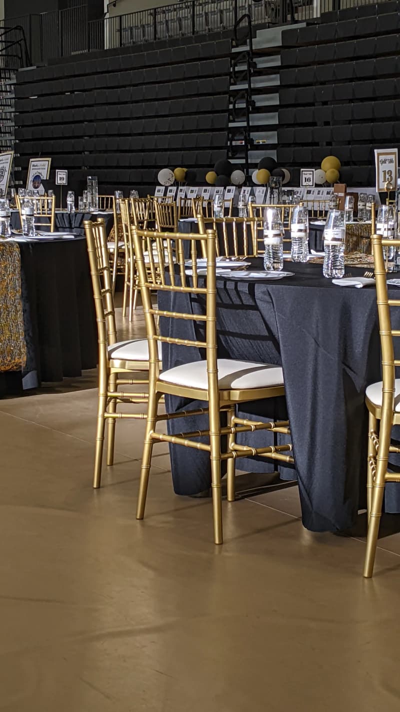 Gold Chiavari Chair Rental-Loudoun Fairfax DC Wedding Events – photo 2 in Chantilly