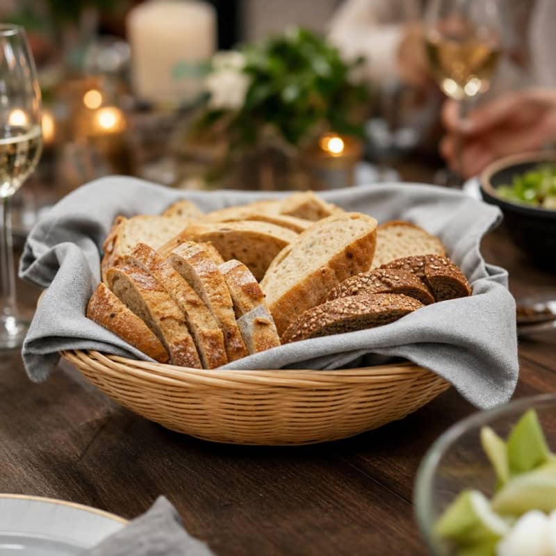 Wicker Bread Basket Party-Event 3/3