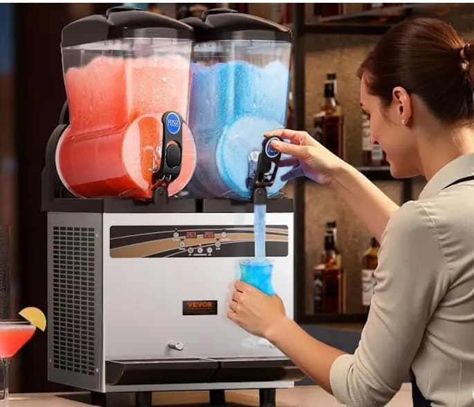 Double Tank Slushy / Margarita Machine 15 L – photo 2 in Orléans