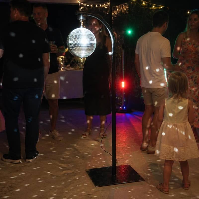 Mirror Ball and Stand Party-Event 1/6