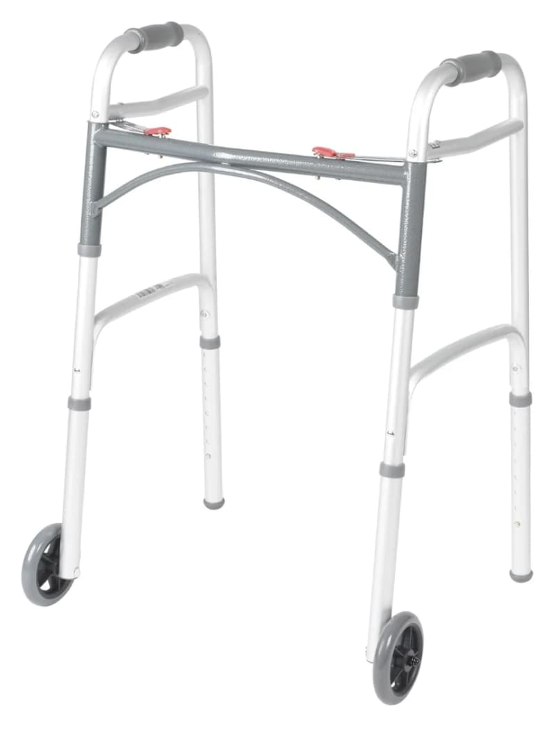 Folding Aluminum Walker with 5 Inch Wheels – photo 2 in Kemptville