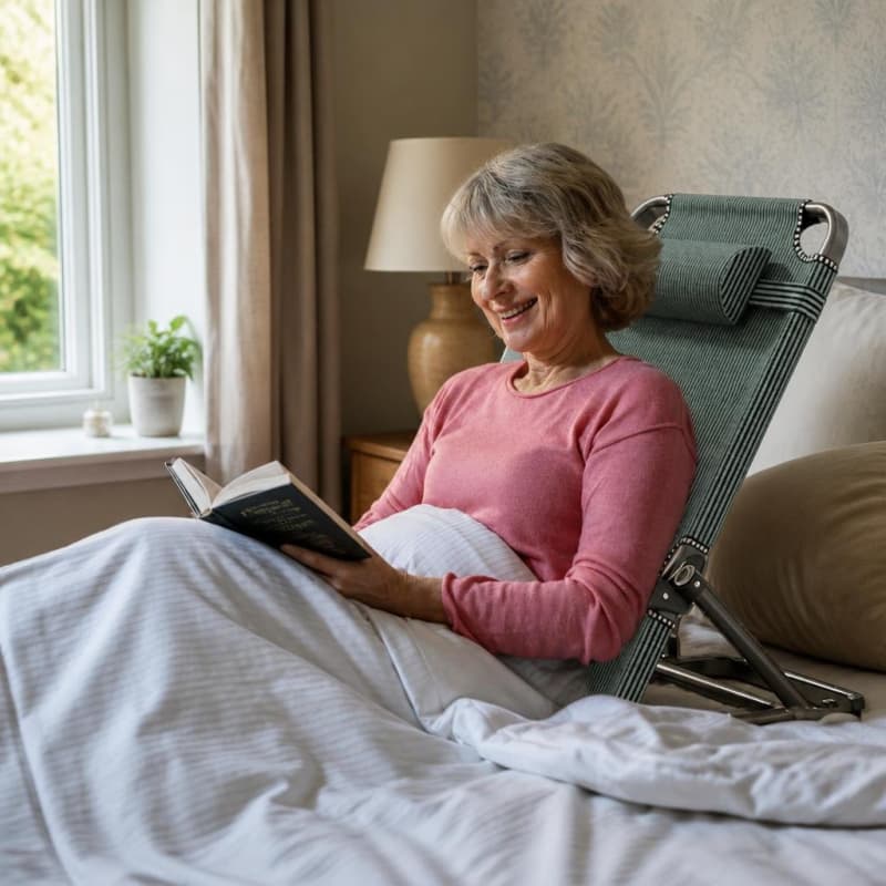 Adjustable Bed Backrest Wedge with Armrests Medical-Accessories 1/4