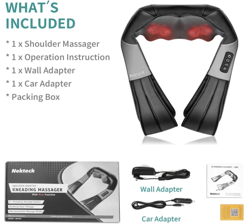 Shiatsu Neck, Back, and Shoulder Massager – photo 6 in Kemptville
