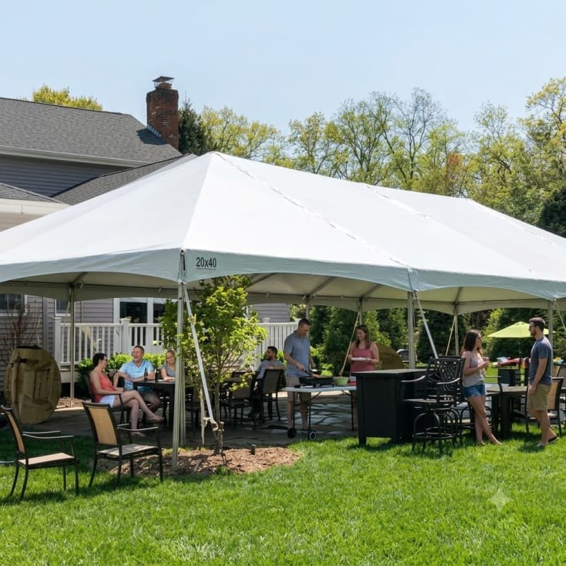 Tent 20 x 40' Frame - Installed for rent in Kanata