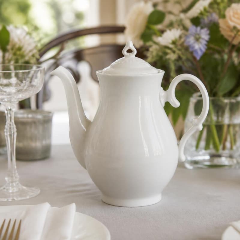 White Coffee Pot (single) Party-Event 1/2