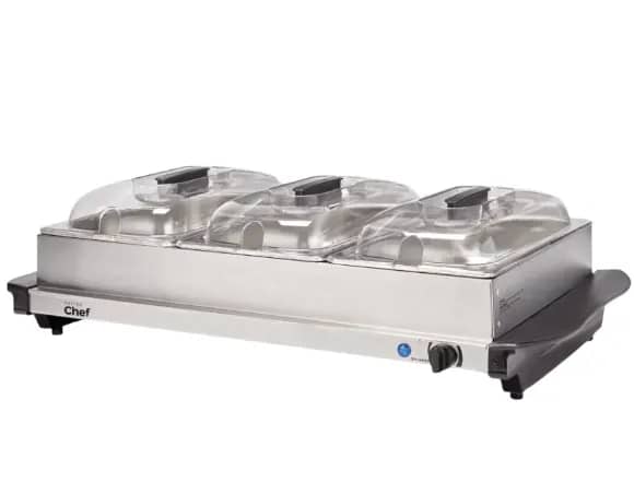 Triple Tray Electric Buffet Food Warmer – photo 3 in Richmond