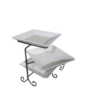 Three Tier Serving Stand With Platters – photo 2 in Richmond