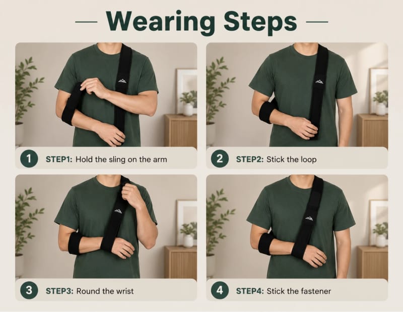 Adjustable Ergonomic Arm Sling Support – photo 2 in Orléans