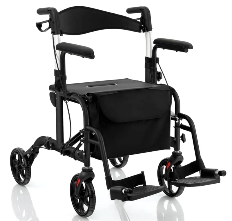 2-in-1 Rollator Walker & Wheelchair Transport Chair – photo 2 in Kanata