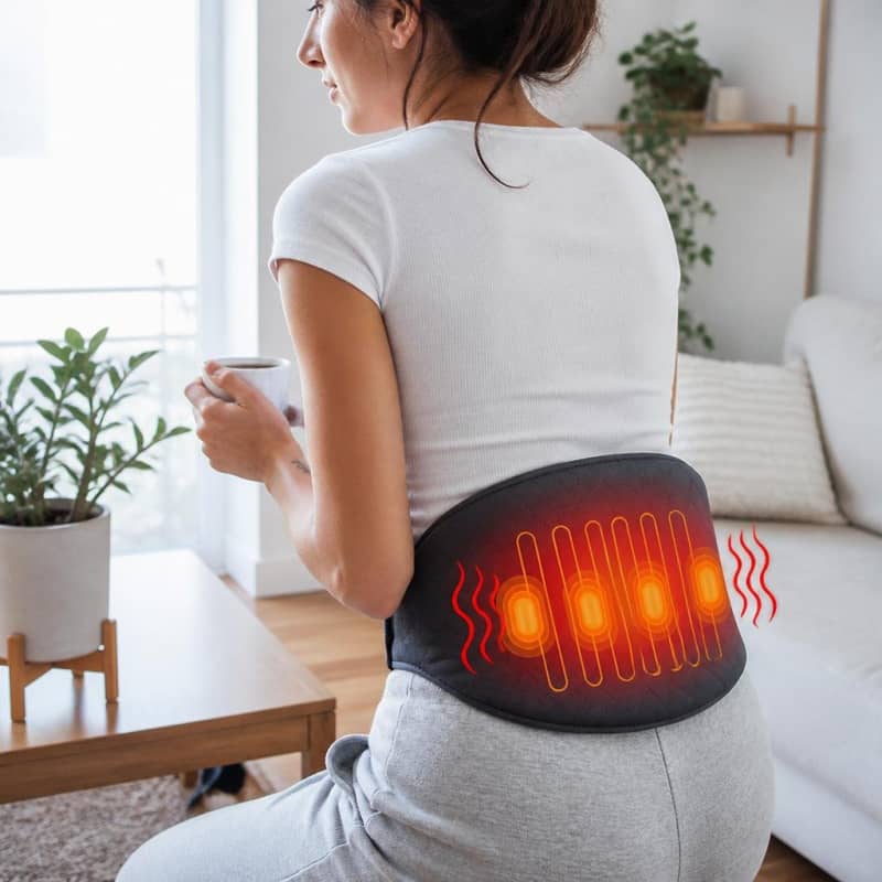 Heated Belt Wrap with Vibration Massage Feature Medical-Accessories 1/5