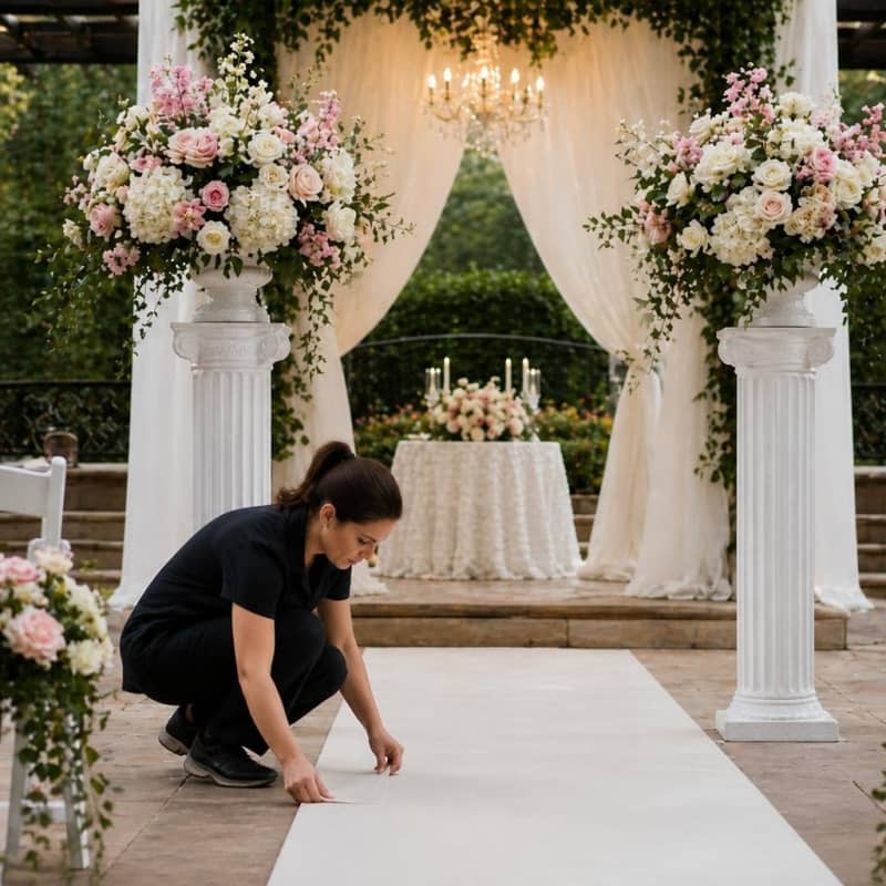 Wedding Pillar - 4’ tall & 10” Base (pair) Party-Event 3/3