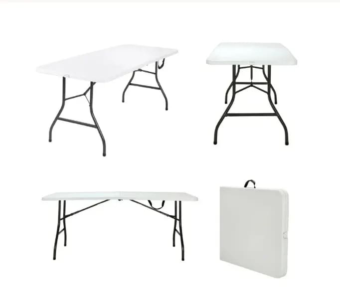 6ft Fold-in-Half Portable Event Table for rent in Kanata