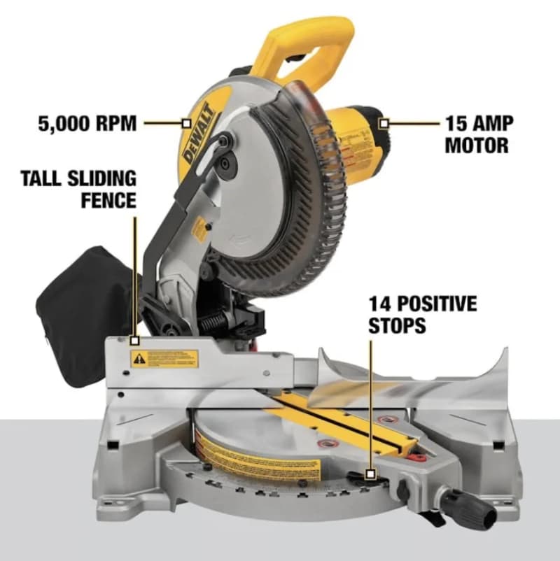 DEWALT 10-Inch Compound Miter Saw – photo 2 in Orléans