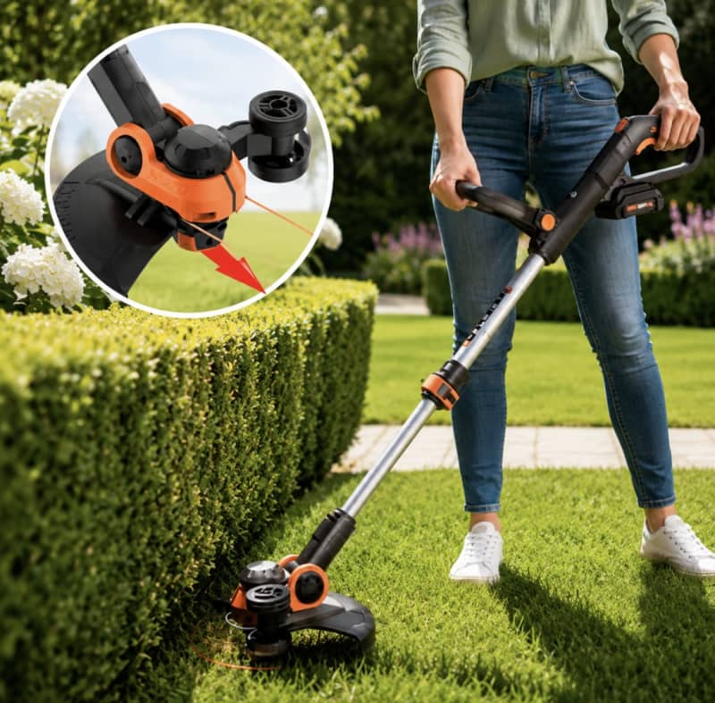 Cordless 12-Inch Grass Trimmer Edger for rent in Orléans