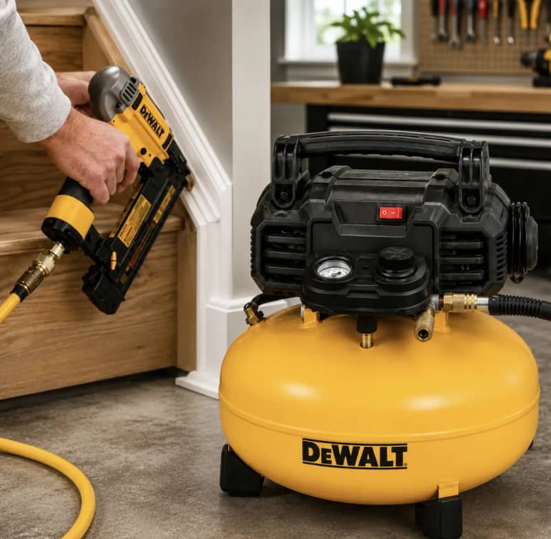 Dewalt 6 Gallon Pancake Air Compressor for rent in Orléans