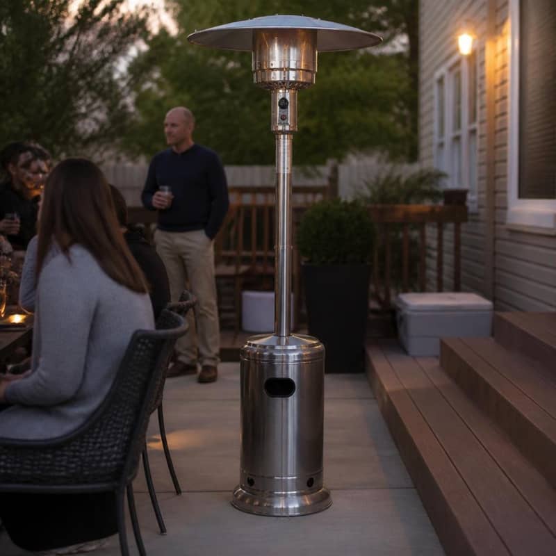 Stainless Steel Propane Patio Heater Party-Event 1/5