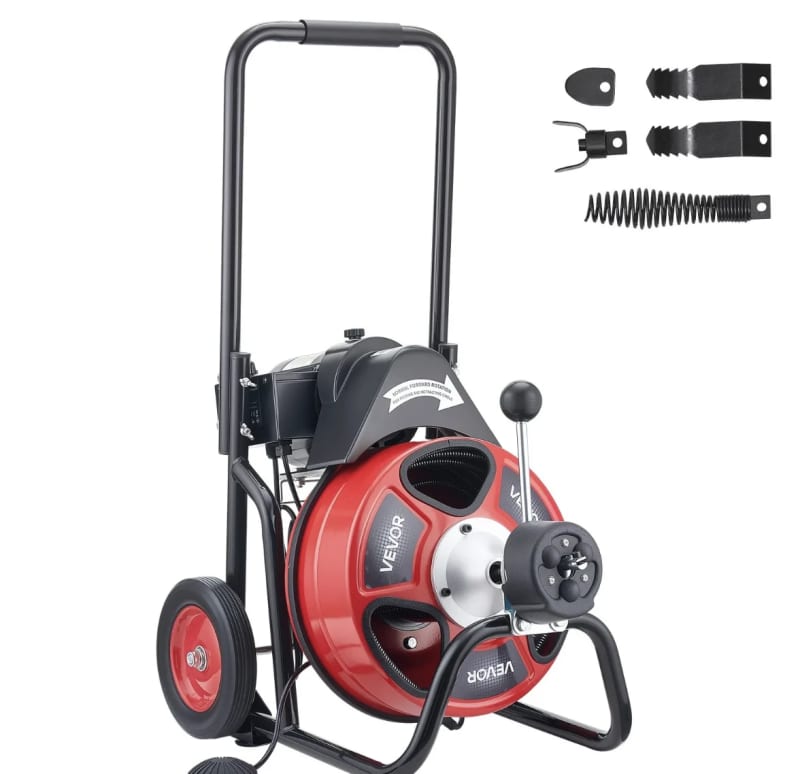 VEVOR 100FT Auto Feed Drain Cleaner Auger – photo 2 in Nepean