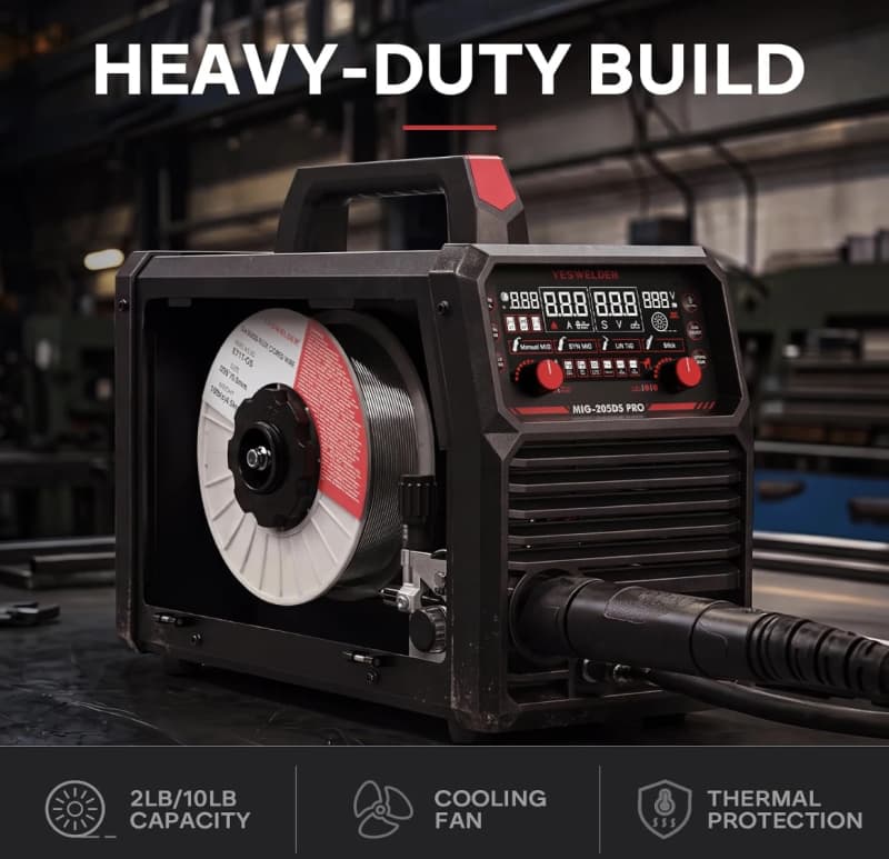 YESWELDER MIG-205DS PRO 200A Multi-Process Welder – photo 3 in Ottawa
