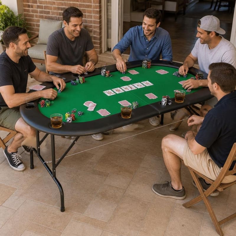 Poker Tabletop (not exactly as shown) Party-Event 1/4