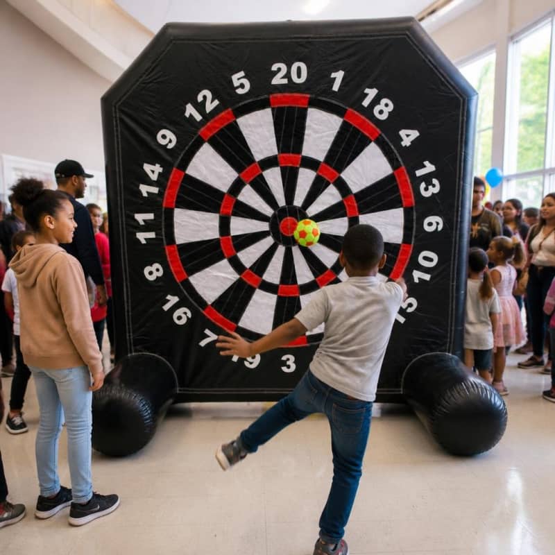 Inflatable Soccer Dart Board Party-Event 1/3