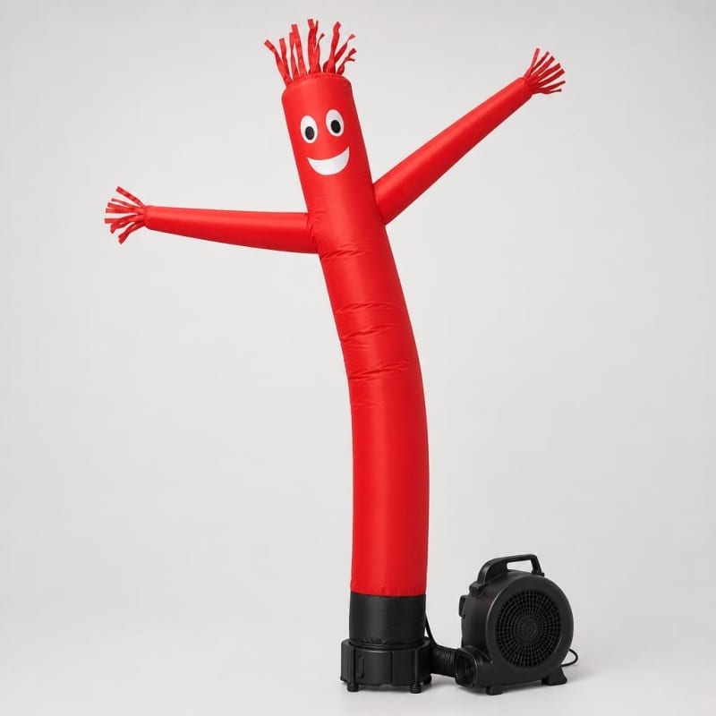 Red Inflatable Tube Man with Blower Party-Event 1/1