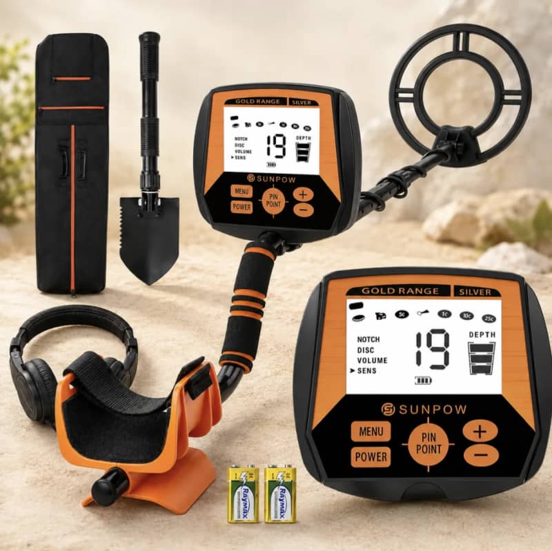 Sunpow Adjustable Metal Detector with Headphones for rent in Kanata