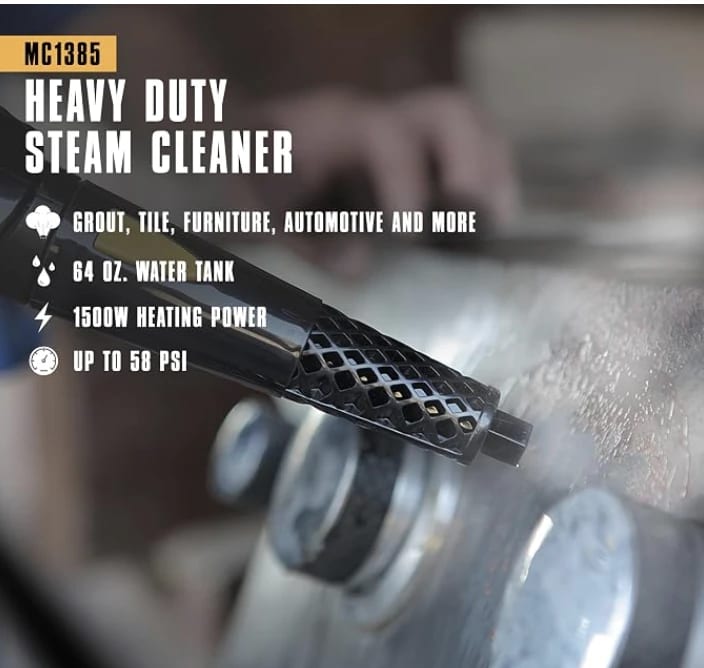 McCulloch Canister Steam Cleaner with Accessory Kit – photo 2 in Kanata