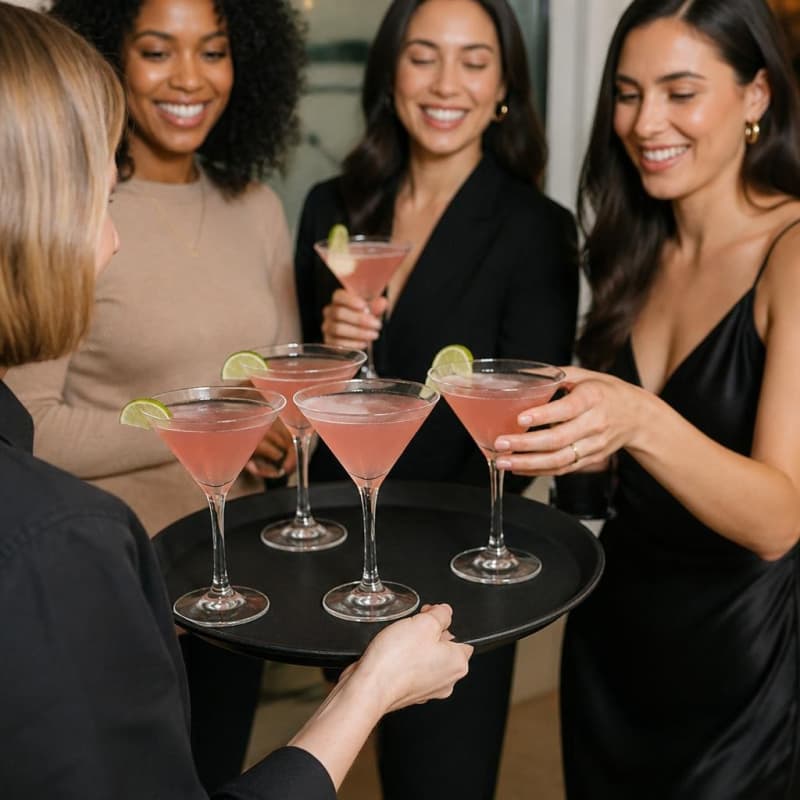 Martini Glass - 5 oz ( Select By Dozen ) Party-Event 1/3