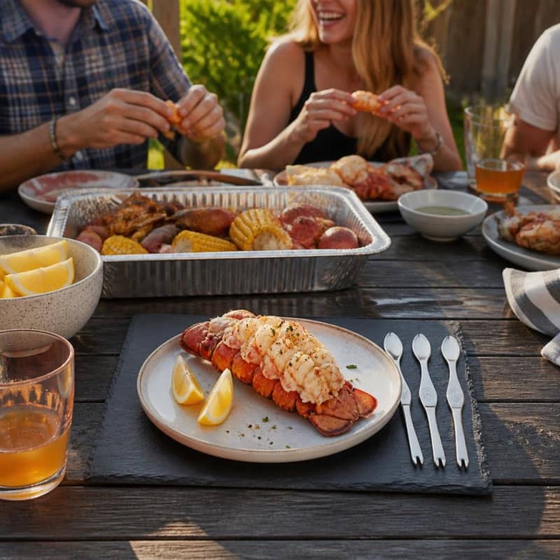 Shrimp / Lobster / Crab Seafood Fork (Select by Dozen) Party-Event 2/4