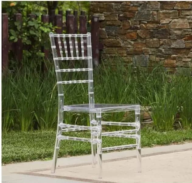 Crystal Clear Chiavari Party Chair for rent in Arnprior