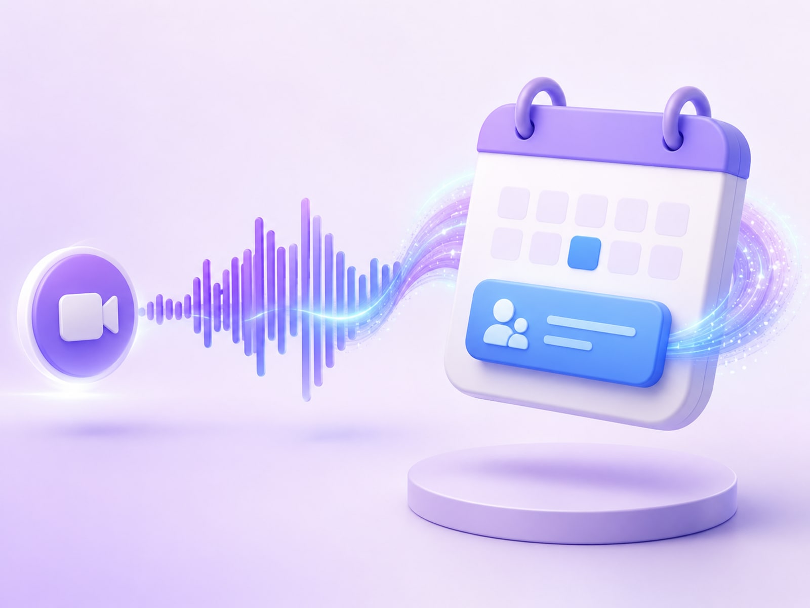 Booking a Meeting From Inside the Call