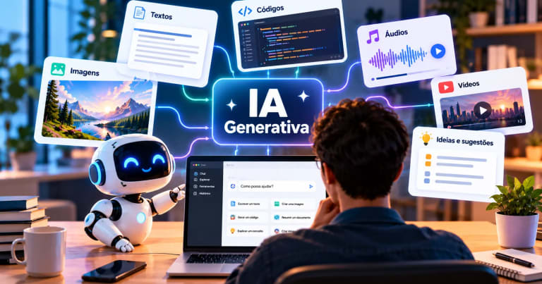 O que é IA Generativa? Entenda Como Funciona