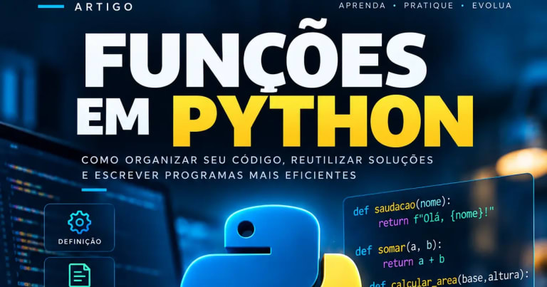 Funções em Python: Exemplos Práticos do Básico ao Avançado
