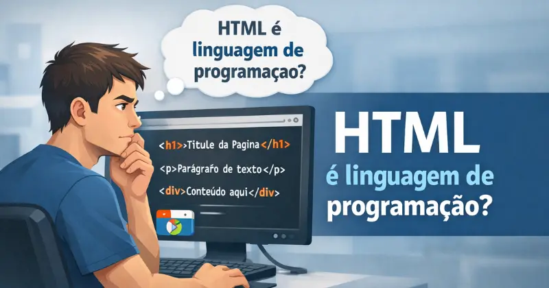 HTML é linguagem de programação? A resposta curta que todo dev precisa