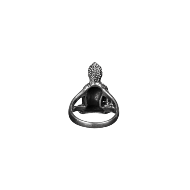 Lord Buddha Sterling Silver Ring